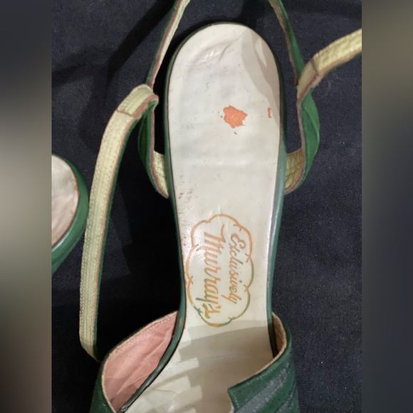 VINTAGE EXCLUSIVELY MURRAY’S “FIFTH AVENUES” double wrap around strap rockabilly - Picture 2 of 10